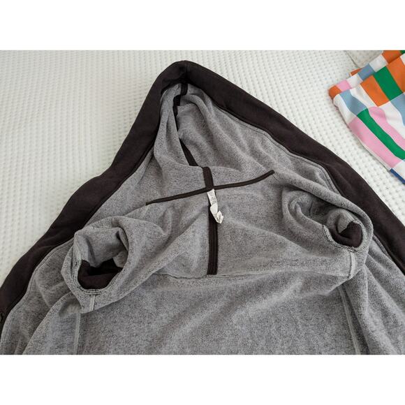 Lululemon Karmacollected Hooded Wrap Jacket Heathered Rich Earth - Picture 12 of 16